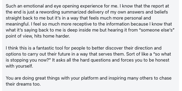 The 3rd Path testimonial 5
